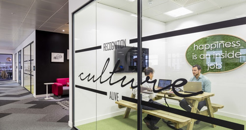 玻璃隔斷為“綠色建筑”出一份力